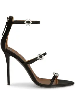 Giuseppe Zanotti: Чёрные сандалии 