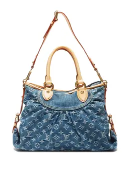 Louis Vuitton Pre-Owned: Голубая сумка 