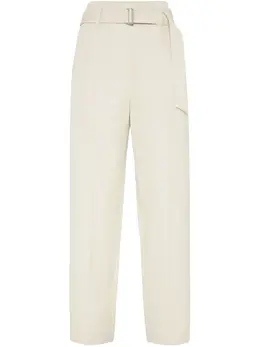 Brunello Cucinelli: Бежевые брюки 