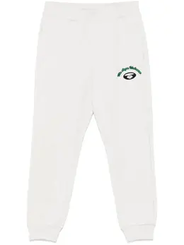 AAPE BY *A BATHING APE®: Белые брюки 