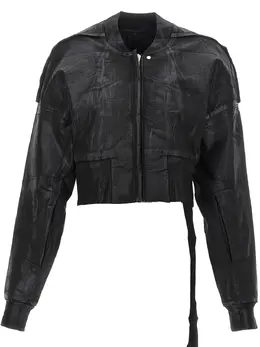 Rick Owens DRKSHDW: Чёрная куртка 