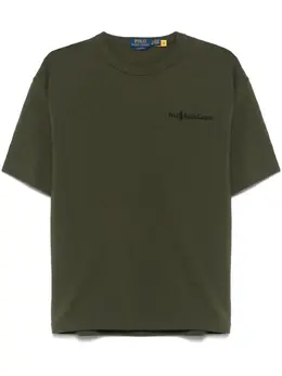 Polo Ralph Lauren: Зелёная футболка 