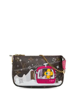 Louis Vuitton Pre-Owned: Коричневая сумка 