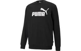 PUMA: Чёрный свитшот  Run