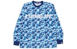 A BATHING APE: Синяя футболка 