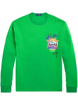 Polo Ralph Lauren: Футболка с принтом 