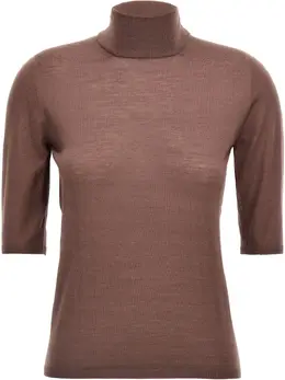 Max Mara: Свитер с коротким рукавом 