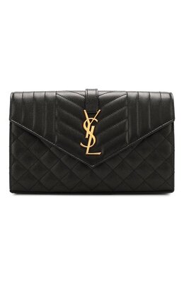 Saint Laurent: Чёрная сумка  Envelope