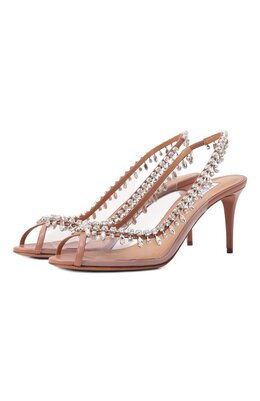 Aquazzura: Прозрачные туфли  Temptation