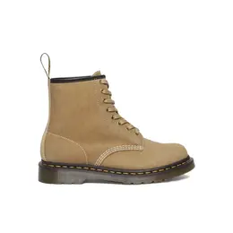 Dr. Martens: Бежевые ботинки  1460