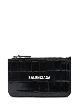 BALENCIAGA: Чёрный картхолдер 