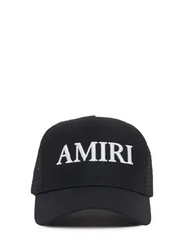 AMIRI: Чёрная шляпа  Trucker