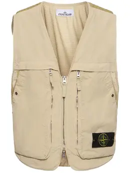 STONE ISLAND: Жилет из полиэстера 