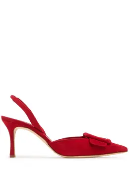 MANOLO BLAHNIK: Красные туфли  Maysli