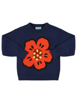 KENZO KIDS: Хлопковый свитер 