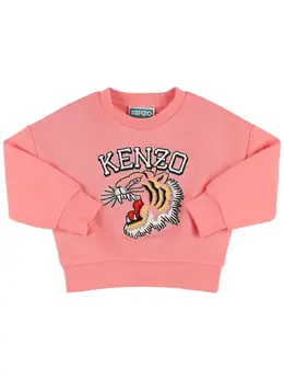 KENZO KIDS: Хлопковый свитшот 