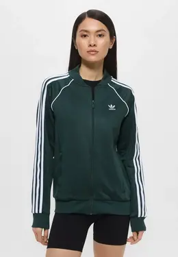 adidas Originals: Зелёная толстовка 