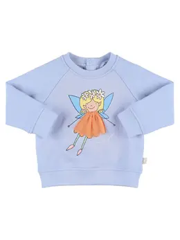 STELLA MCCARTNEY KIDS: Хлопковый свитшот 