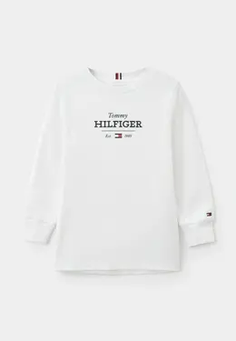 Tommy Hilfiger: Белый свитшот 