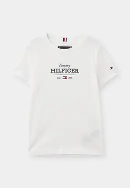 Tommy Hilfiger: Белая футболка 