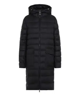 Moncler: Чёрная куртка 