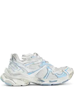 Balenciaga: Белые кроссовки  Runner
