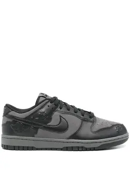 Nike: Чёрные кроссовки  Dunk Low