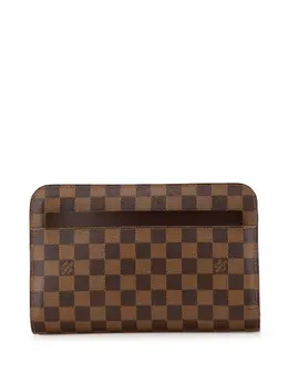 Louis Vuitton Pre-Owned: Коричневый клатч 