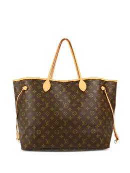 Louis Vuitton Pre-Owned: Коричневая сумка-шоппер 