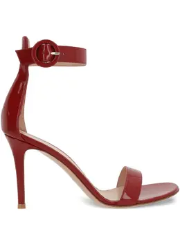 Gianvito Rossi: Красные сандалии  Portofino
