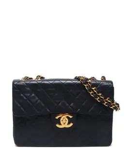 CHANEL Pre-Owned: Чёрная сумка 