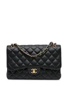 CHANEL Pre-Owned: Чёрная сумка 