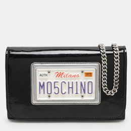 Moschino: Чёрный клатч 