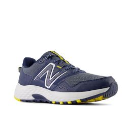 New Balance: Синие кроссовки 