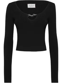 Philipp Plein: Чёрный топ 