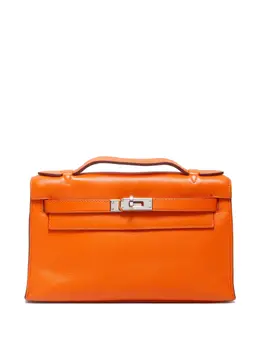 Hermès Pre-Owned: Оранжевая сумка 