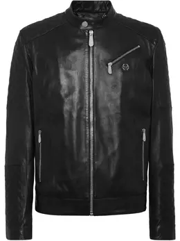 Philipp Plein: Кожаная куртка 