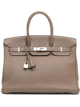 Hermès Pre-Owned: Коричневая сумка 