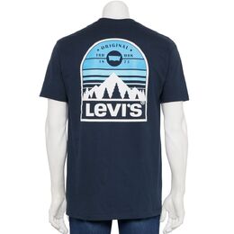 Levi's: Синяя футболка 