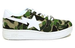 A BATHING APE: Зелёные кроссовки 