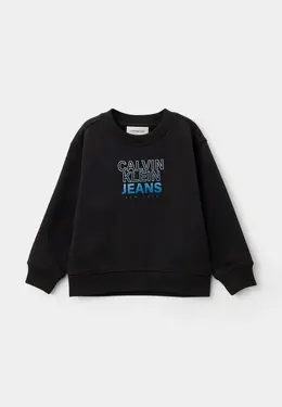 Calvin Klein Jeans: Чёрный свитшот 