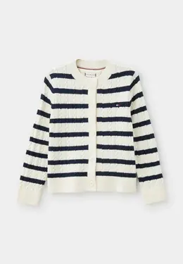 Tommy Hilfiger: Белый кардиган 