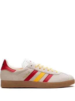 adidas: Бежевые кроссовки  Gazelle