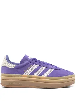 adidas: Фиолетовые кроссовки  Gazelle