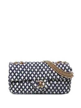 CHANEL Pre-Owned: Синяя сумка 