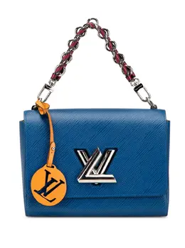 Louis Vuitton Pre-Owned: Голубая сумка 