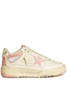 Golden Goose: Белые кроссовки 
