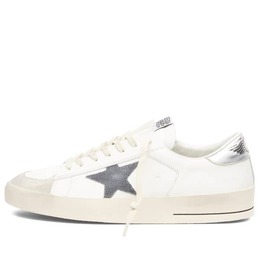 Golden Goose: Белые кроссовки  Stardan