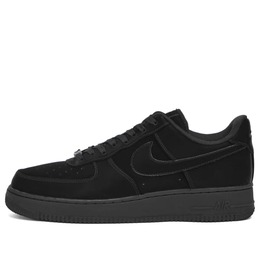 Nike: Чёрные кроссовки  Air Force 1