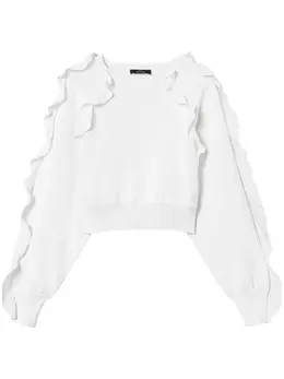 TWINSET: Белый свитер 
